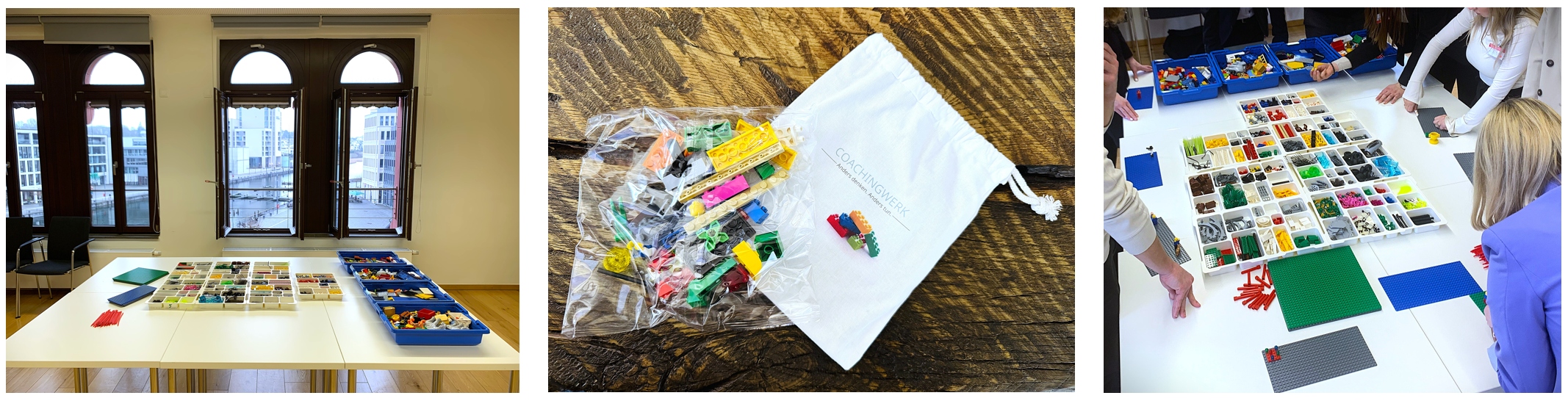 Material für Lego Workshop mit Coachingwerk